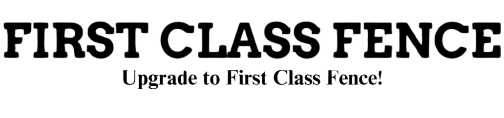 First Class Fence logo